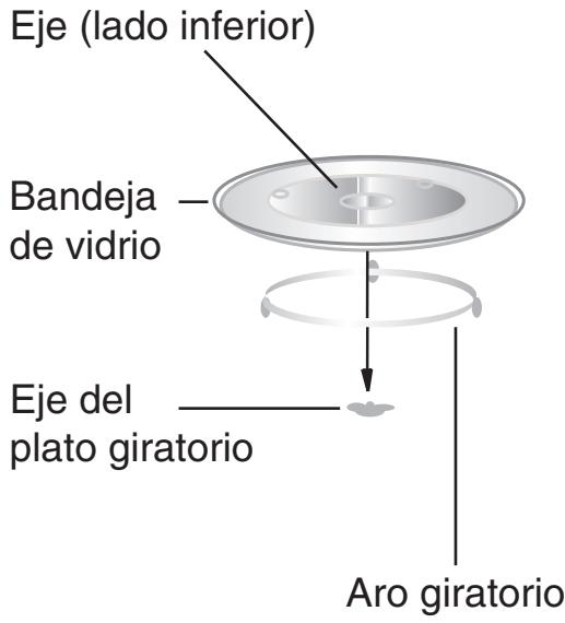 HOTPOINT FMO 122.1 - Instalación del plato giratorio - 1