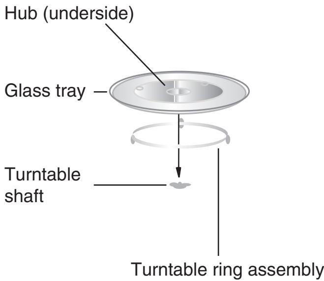 HOTPOINT FMO 122.1 - Turntable Installation - 1