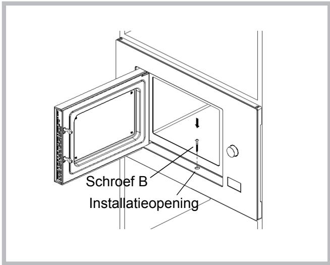 Schroef B Installatieopening