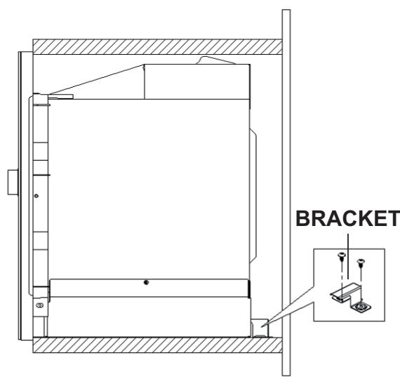 HOTPOINT MWHA2221X - Install the oven - 2