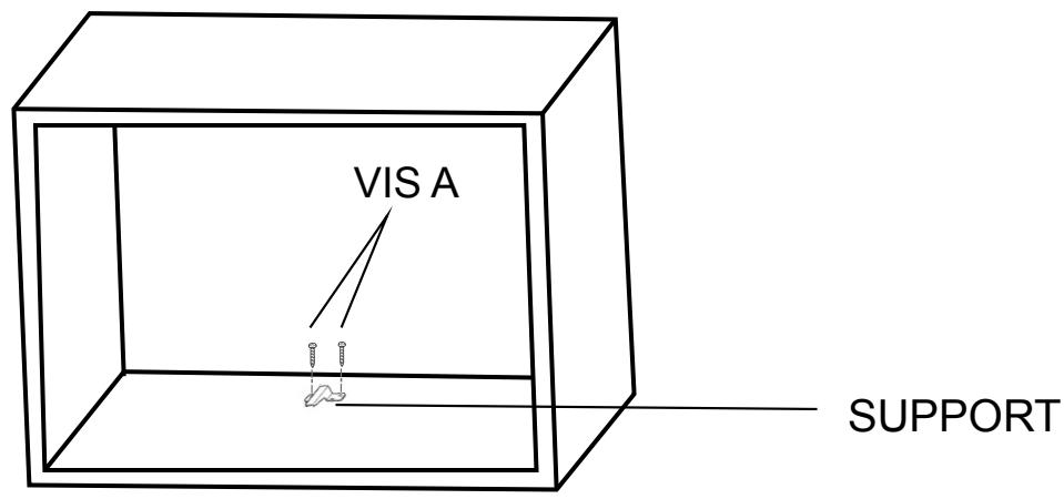 HOTPOINT MWK211KHA - Meuble où sera encastré le four - 4