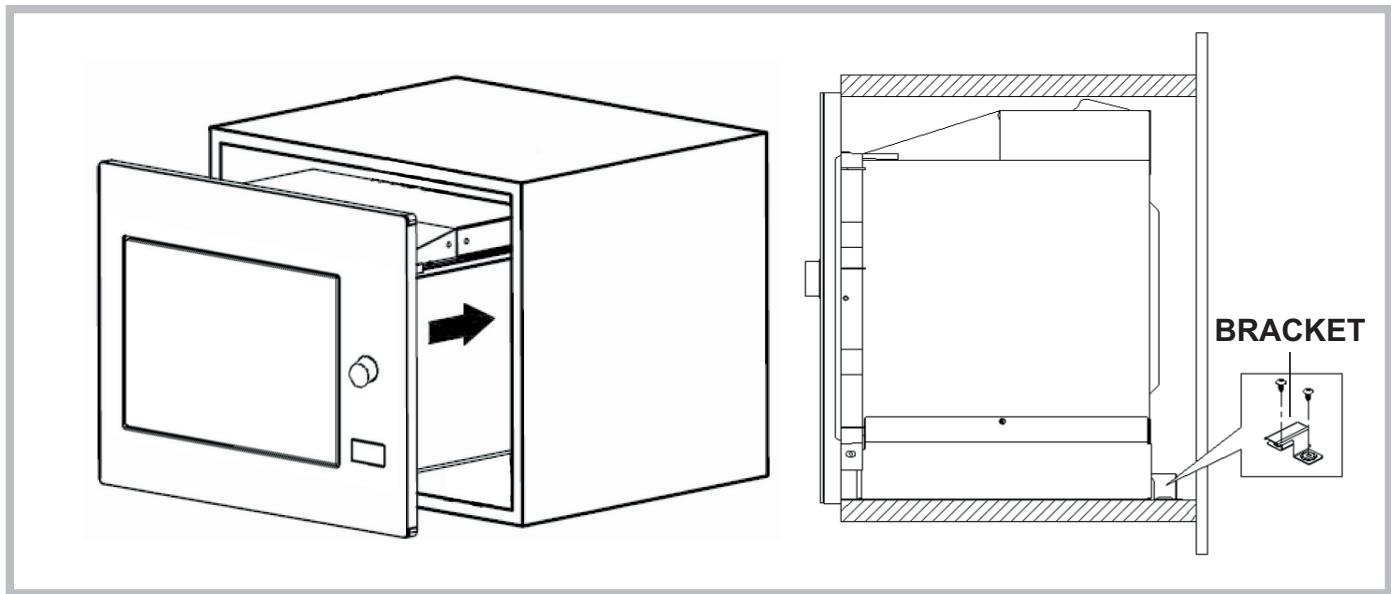HOTPOINT MWK211KHA - Install the oven - 1