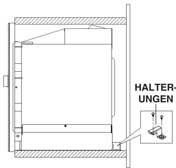 HOTPOINT MWK211KHA - Installation des Ofens - 2