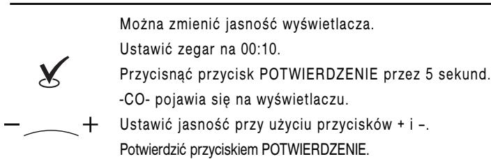 HOTPOINT MD344IXHA - regulacja jasności wyświetlacza - 1