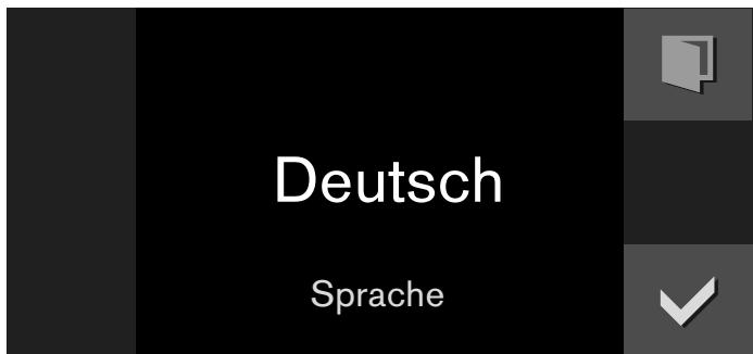 GAGGENAU BMP224110 - Réglage de la langue - 1