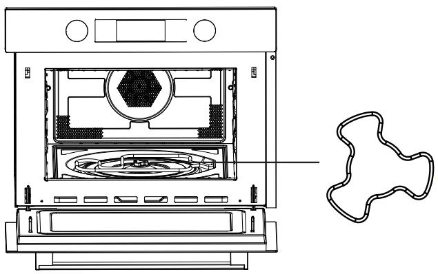 ROSIERES RMGS550X - INSTALL THE TRAY - 1