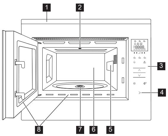 ELECTROLUX KMFE172TEX - Four micro-ondes - 1