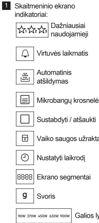 ELECTROLUX KMFD263TEX - Valdymo skydelis - 2