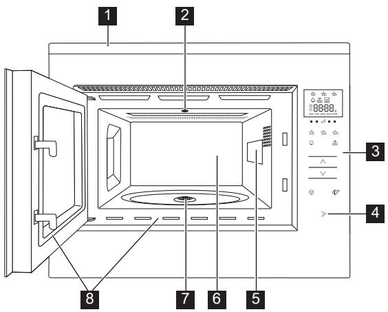ELECTROLUX KMFD264TEX - Mikrobangu krosnelé - 1