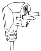 HOTPOINT MD764WHHA - Zweipoliger Stecker - 1