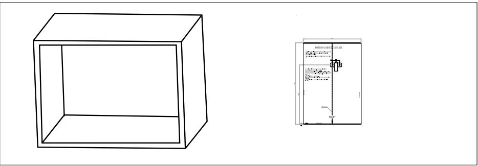 HOTPOINT MD544IXHA - B.Prepare the cabinet - 1