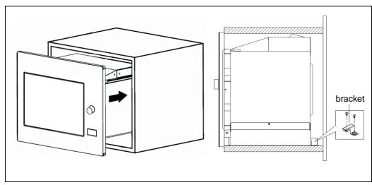 HOTPOINT MD544IXHA - C.Install the oven - 1