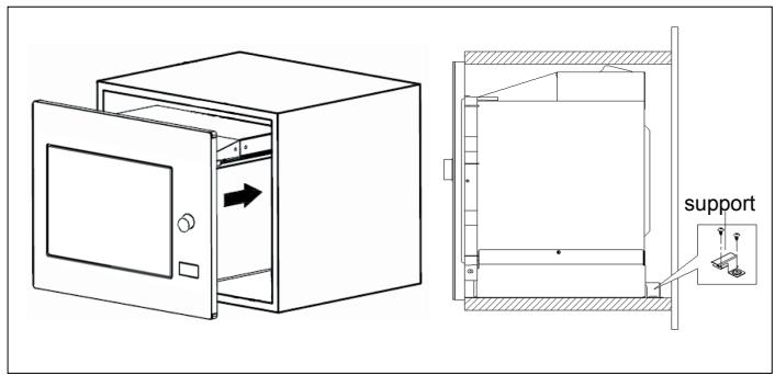 HOTPOINT MD544IXHA - installation du four - 1