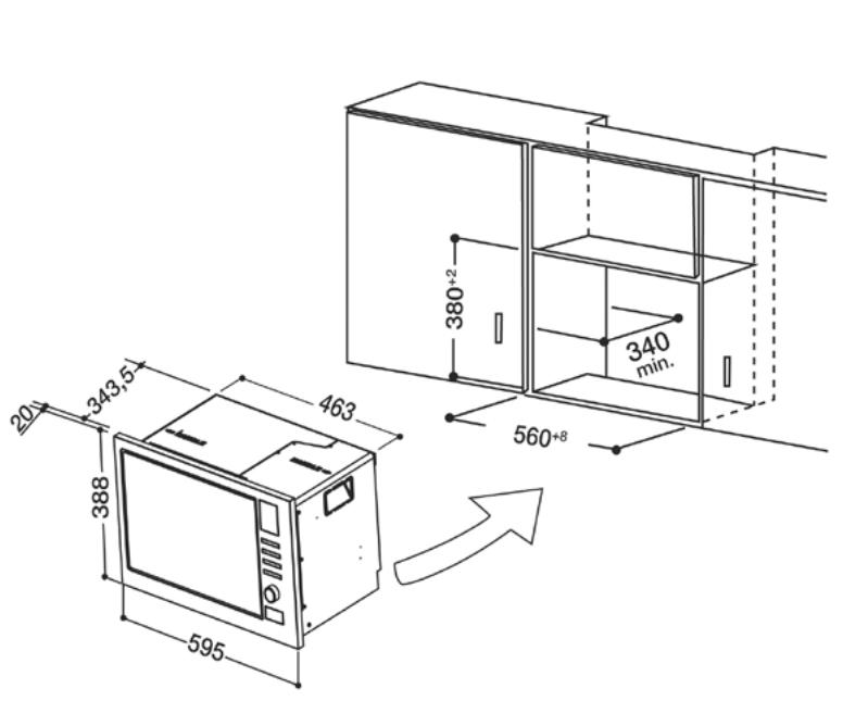 HOTPOINT MD544IXHA - Inbouwapparatuur - 1