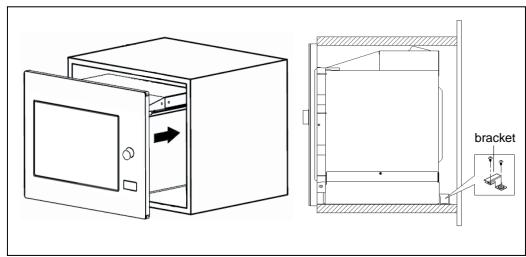 HOTPOINT FMO1221X - Install the oven - 1
