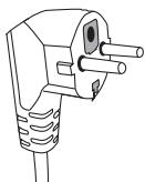 HOTPOINT FMO1221X - Twee-pins stekker - 1