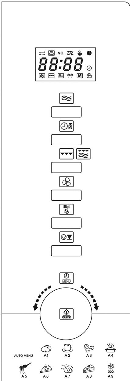 SEVERIN MW 9716 - Tableau de commande - 1