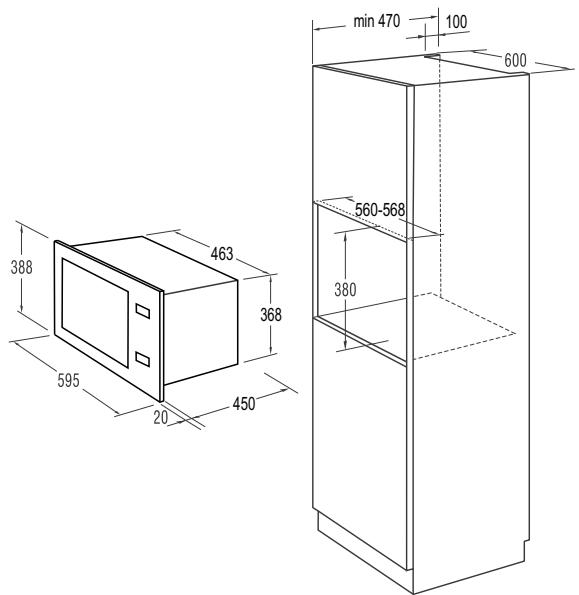 GORENJE MO6240SY2W - This appliance is marked according to the European directive 2002/96/EC on Waste Electrical and Electronic Equipment (WEEE). - 1