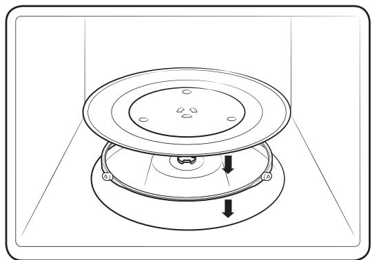 SAMSUNG MC35J8055CK - Plateau tournant - 1