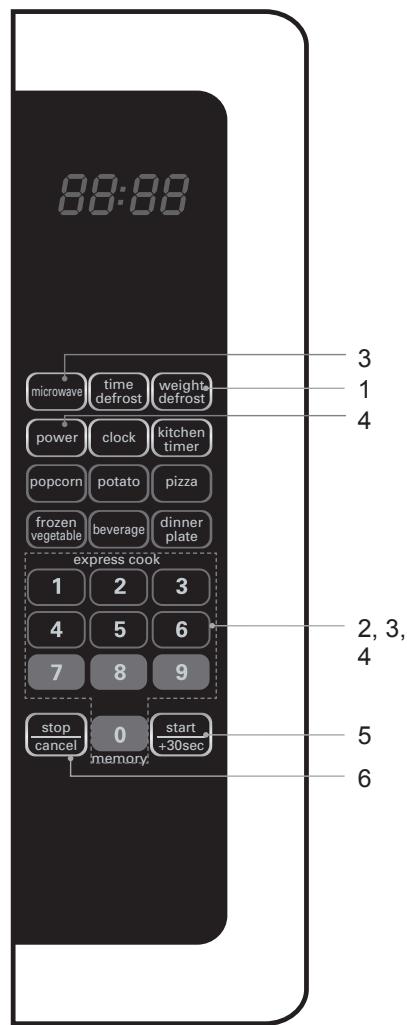KENWOOD K25MMS14 - two-stage cooking - 3