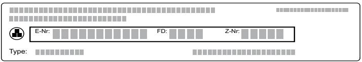 SIEMENS HF22M540 - E-Nummer und FD-Nummer - 1