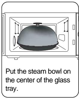 DAEWOO KOR6LM07B - STEAM BOWL GUIDE - 5