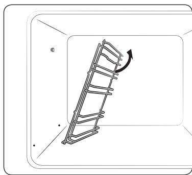 SAMSUNG NV64R3571BS - Glissières latérales (modèles applicables uniquement) - 2