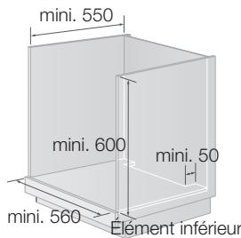 SAMSUNG NV75M5572RS - Installation dans l'élément - 2