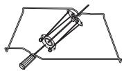 SAMSUNG NV75M5572RS - Broche de rôtissoire et brochette (en option) - 1