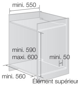 SAMSUNG NV75M5572RS - Installation dans l'élément - 1