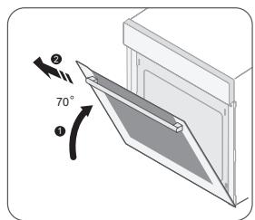 SAMSUNG NV75M5572RS - DEUR VERWIJDEREN - 3
