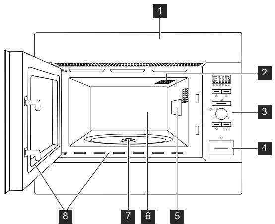ELECTROLUX EMM21150W - Four micro-ondes - 1