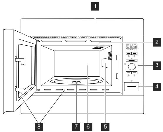 ELECTROLUX EMS26004OK - Mikrovalovna pečica - 1