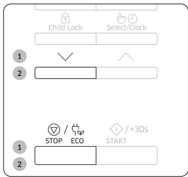 SAMSUNG MS23K3513AK - Arrêt du signal sonore - 1