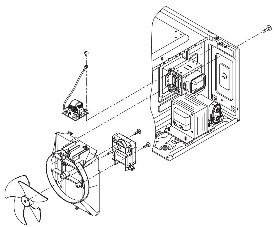 DAEWOO KOR6LBRR - To remove wind guide assembly. - 1