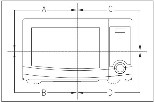 DAEWOO KOR6LBRR - Method to reduce the gap between the door seal and the oven front surface. - 1