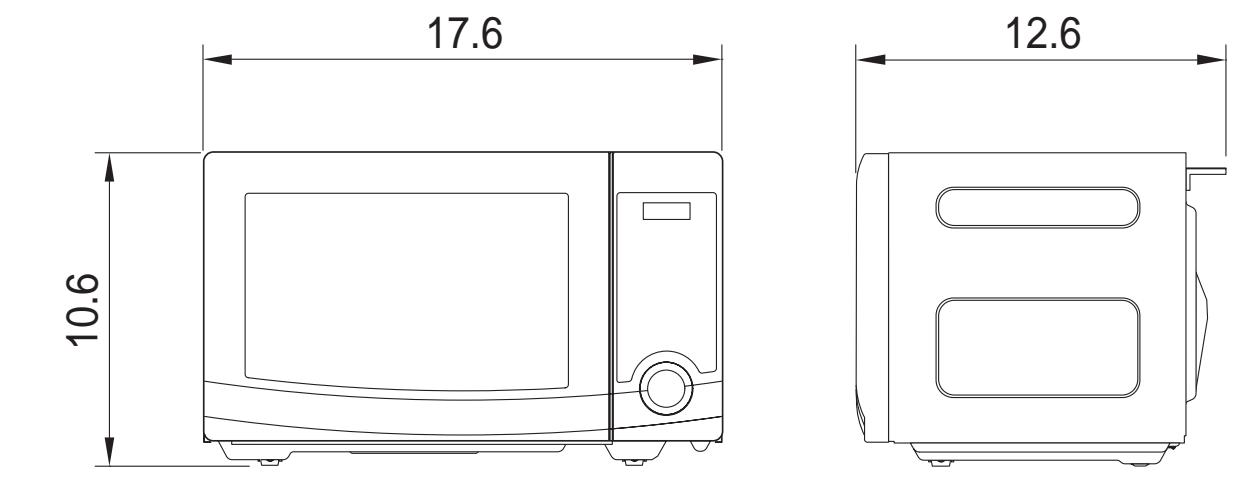 DAEWOO KOR6LBRR - OUTER DIMENSION - 1