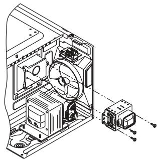 DAEWOO KOR6LBRR - To remove magnetron. - 1