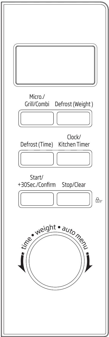 BEKO MGF23210X - Pannello di controllo - 1