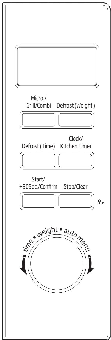 BEKO MGF23210X - Painel de controlo - 1