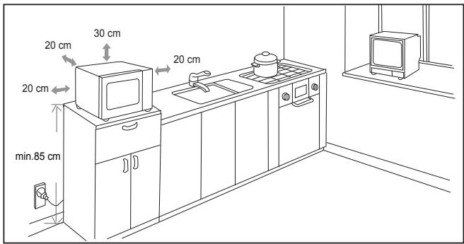 BEKO MGB25333WG - Installatie en aansluiting - 1