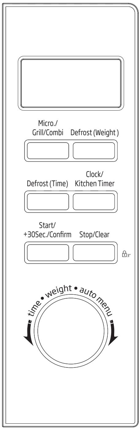 BEKO MCF25210X - Bedieningspaneel - 1