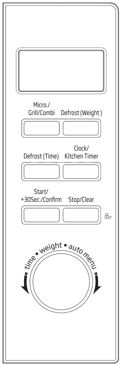 BEKO MGF20210B - Upravljalna plošča - 1
