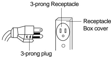 DAEWOO KOR9GBP - If a long cord or extension cord is used: - 1