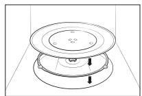 SAMSUNG MC28H5015 - Plateau tournant - 2