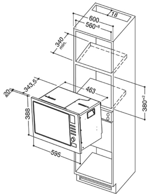 HOTPOINT MP796IXHA - Einbaumöbel - 2