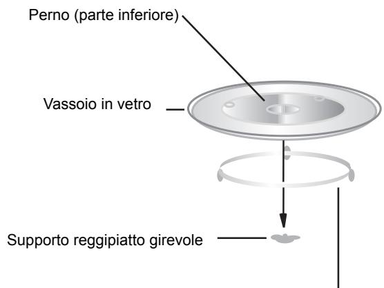 HOTPOINT MP796IXHA - Installazione piatto girevole - 1