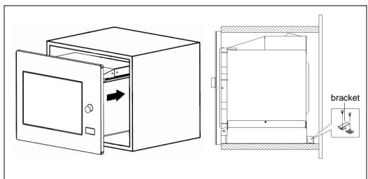HOTPOINT MP776IXHA - C.Install the oven - 1