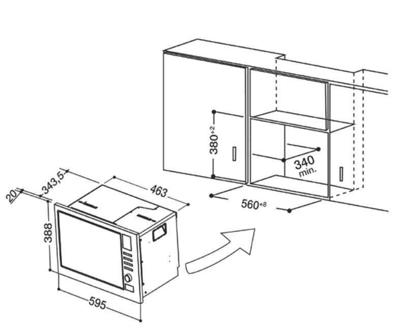 HOTPOINT MP776IXHA - Mobiliário de encasartr - 1