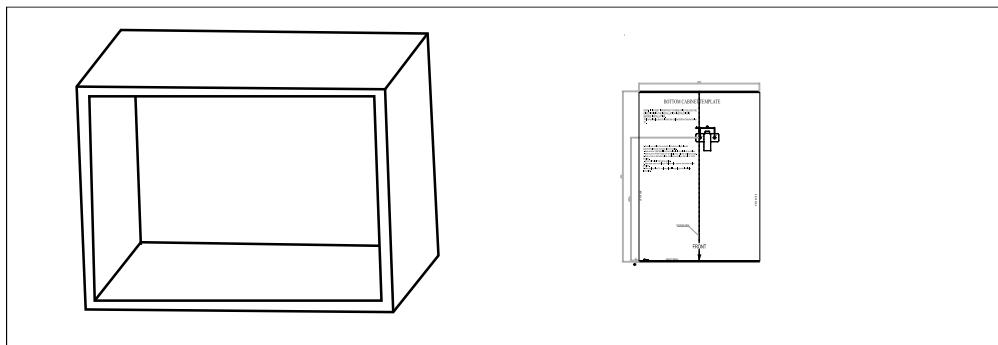 HOTPOINT MP776IXHA - Vorbereitung des Schranks - 1